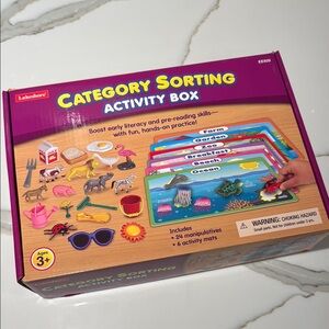 Lakeshore Learning Category Sorting Activity Box
